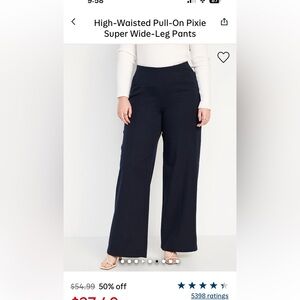 Old Navy Dark Blue Pixie Pants